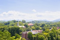 Milligan College campus aerial